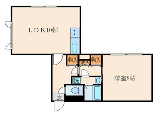 烏丸アネックスの物件間取画像